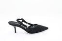 Pumps met hielbandje - Zwart