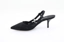 Pumps met hielbandje - Zwart