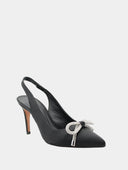 Slingback Pumps - Black