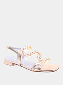 Sandal - Metallic Pink