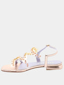 Sandal - Metallic Pink