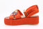 FIORINA - Sandale à plateforme - Orange