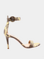 GIANVITO ROSSI - Portofino 85 - Wild Metal Camel