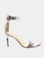 GIANVITO ROSSI - Portofino 85 - Wild Metal Silver