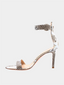 GIANVITO ROSSI - Portofino 85 - Wild Metal Silver