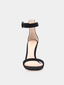 GIANVITO ROSSI-Portofino 85 Suède-zwart 