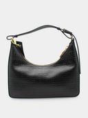 Moon Cut-Out Small Hobo - Zwart
