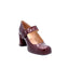 IL BORGO FIRENZE - Chaussures Femmes Mary Jane en cuir verni - Bordeaux