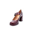 IL BORGO FIRENZE - Chaussures Femmes Mary Jane en cuir verni - Bordeaux