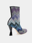 MISSONI - Gea Boot Chevron Wave - Blauw en Paars 