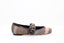 ballerines Missoni Jean 05 Lurex Pixel brunes avec sangle réglable, ballerines Missoni mix de couleurs chaudes et froides avec textile pailleté, chaussures Missoni Jean 05 ballerina en cuir et textile brillant, ballerines Missoni en textile et cuir avec sangle ajustable

