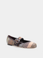 MISSONI - 05 Ballerina Lurex Pixel Jeans - Brown 
