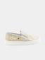 NATURINO - Basket Slip-On - Beige et Doré