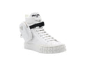 PRADA - Nylon Gabardine Sneaker - Blanc