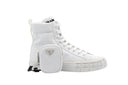 PRADA - Nylon Gabardine Sneaker - Blanc