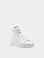 Nylon Gabardine Sneaker - Blanc
