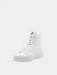 Nylon Gabardine Sneaker - Blanc