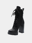 PRADA - Combat 110 Enkellaarsjes - Zwart 