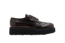 PRADA - Derby Brogue - Bordeaux 