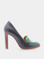 RALPH LAURENT - Pumps met hak - Zwart en turquoise 