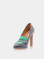 RALPH LAURENT - Pumps met hak - Zwart en turquoise 
