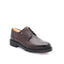 ROBERTO SERPENTINI - Derby Homme en cuir lisse - Marron foncé