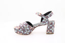 Deirdre 70 Sandaal - Metallic blauw