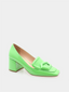 RUPERT SANDERSON-Marloe Mocassin-Groen 