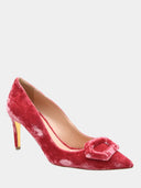 RUPERT SANDERSON - New Nada Velvet - Pink