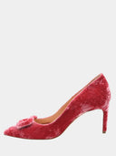 RUPERT SANDERSON - New Nada Velvet - Pink