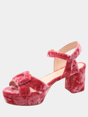 RUPERT SANDERSON - Deirdre Plateau Sandal - Pink