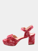 RUPERT SANDERSON - Deirdre Plateau Sandal - Pink