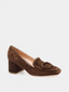 RUPERT SANDERSON - Nola 45 Loafer - Dark Brown 