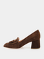 RUPERT SANDERSON - Nola 45 Loafer - Dark Brown 