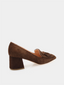 RUPERT SANDERSON - Nola 45 Loafer - Dark Brown 