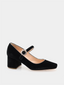 RUPERT SANDERSON - Carmen Mary Jane Velvet - Black 