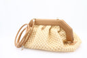 SERAPIAN - Secret Clutch - Beige/Brun