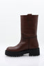 STM - Bottes en cuir de veau - Marron