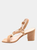 Sandalen met hak - Beige