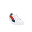 TOMMY HILFIGER - Baskets basses pour Femmes à lacets - Blanches et pailletées