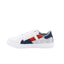 TOMMY HILFIGER - Baskets basses pour Femmes à lacets - Blanches et pailletées