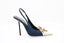 YVES SAINT-LAURENT - Ricqua 115 Slingback - Blue/Pearl