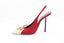 YVES SAINT LAURENT - Riqua 115 Slinback - Rouge/Pearl