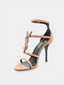 YVES SAINT LAURENT - Cassandra 100 Sandal - Gold Brown