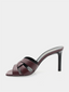 YVES SAINT LAURENT - Eerbetoon 85 Mule - Bordeaux
