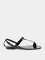 YVES SAINT LAURENT - Cassandra 05 Sandal (Cuir verni) - Noir