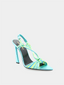 YVES SAINT LAURENT - Pool 105 Sandal Scoubi - Blue/Green