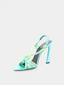 YVES SAINT LAURENT - Pool 105 Sandal Scoubi - Blue/Green