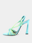 YVES SAINT LAURENT - Pool 105 Sandal Scoubi - Blue/Green