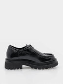 Derbies chunky en cuir verni – Noir - Marque Italienne Roberto Serpentini